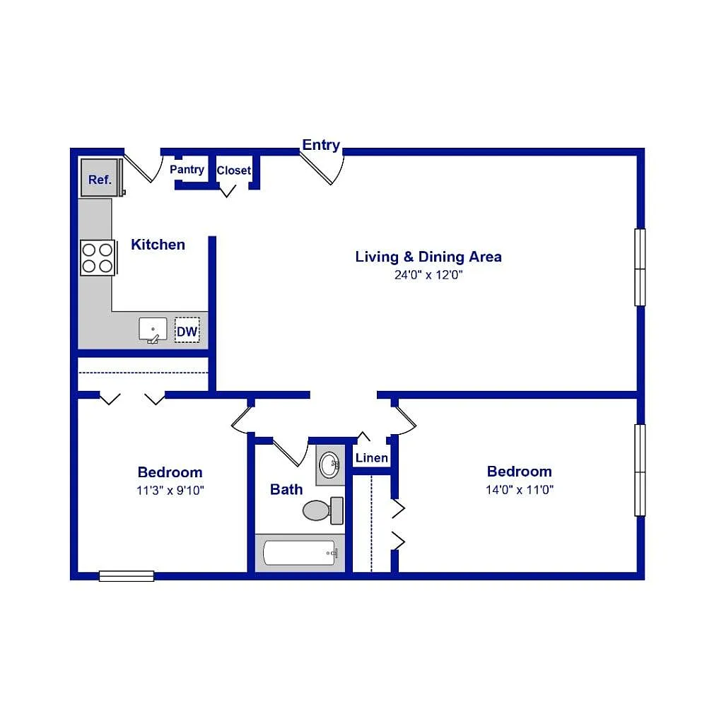 Floor plan Elm-Available Now