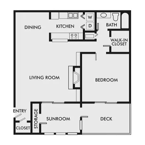 Floor plan The Whitlock