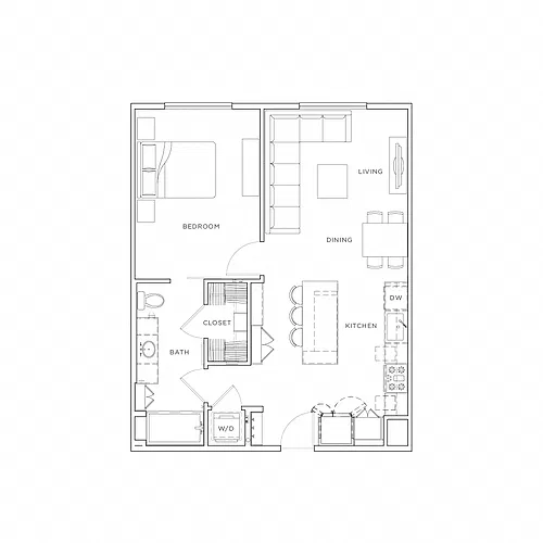 Floor plan A22