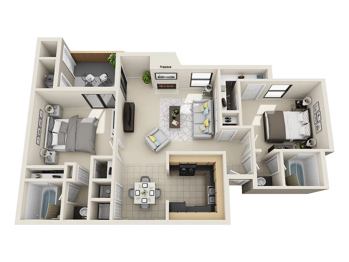 Floor plan Silver Saddle