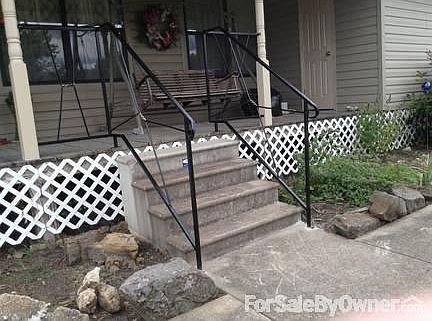 New porch railing, ironworks