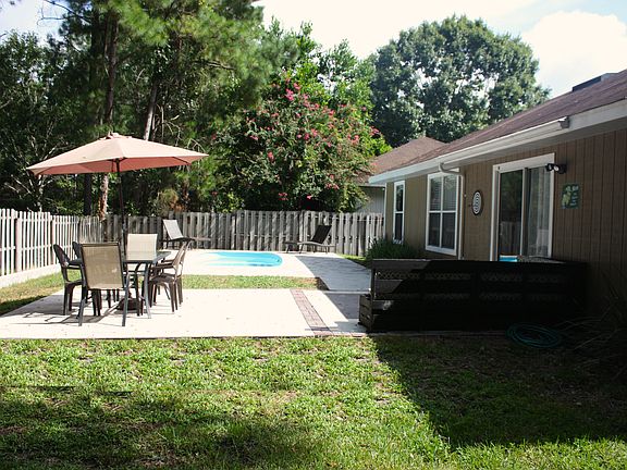 Backyard / Pool Area