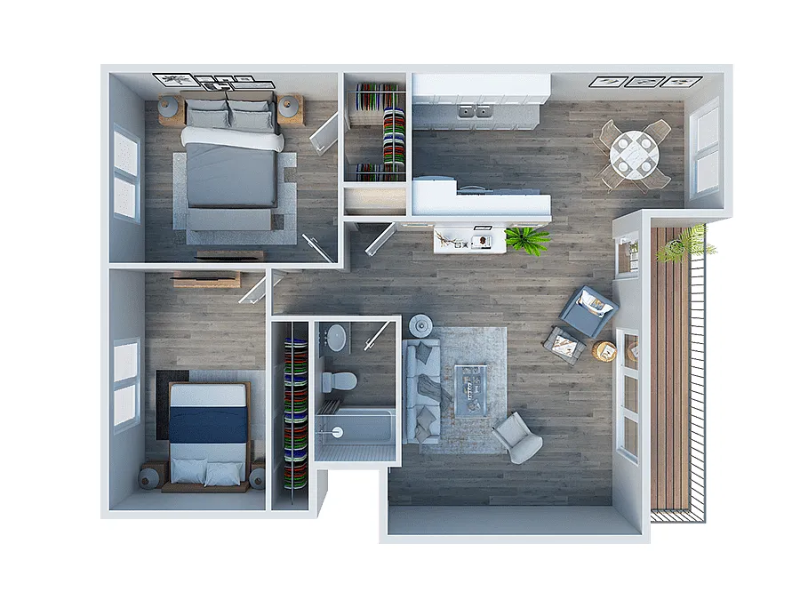 Floor plan 2X1