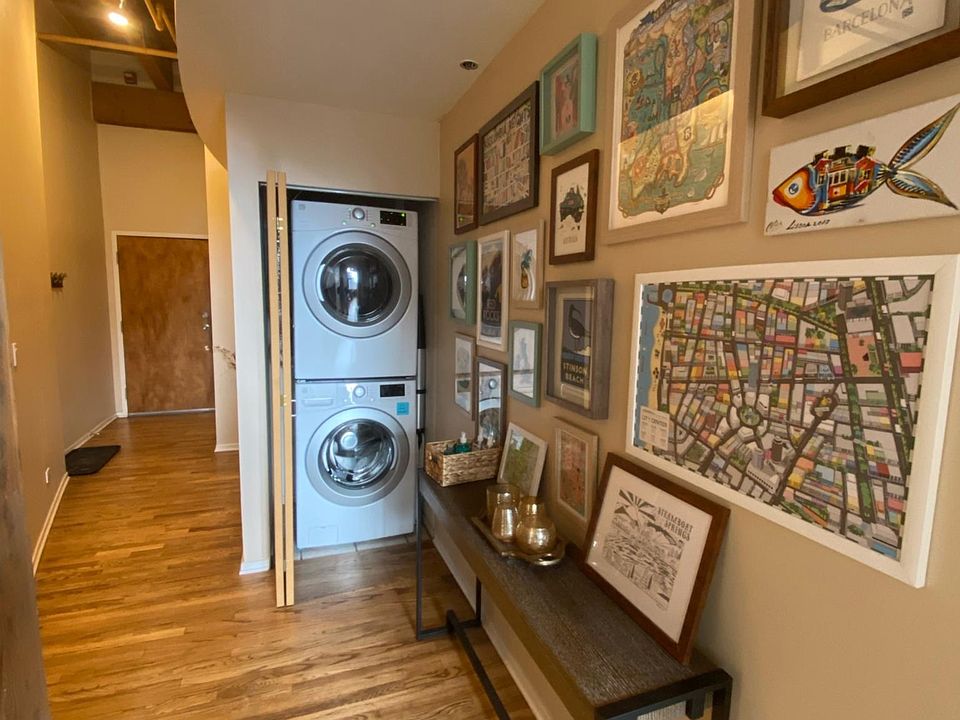 In-unit washer and dryer