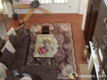view of Master Living Room from Loft