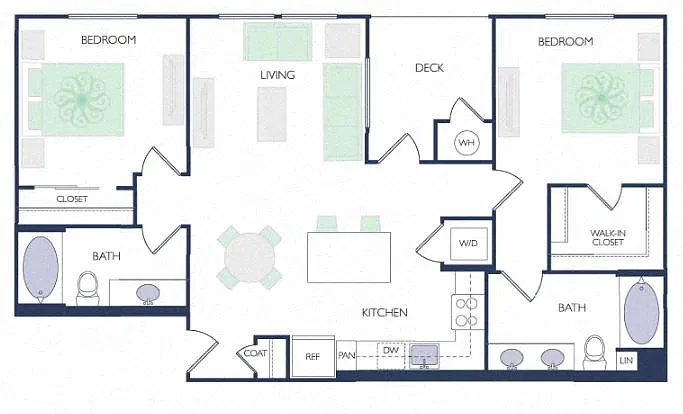 Floor plan B21
