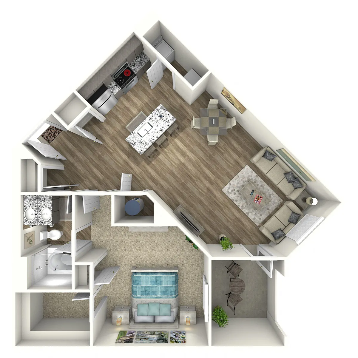 Floor plan Midtown
