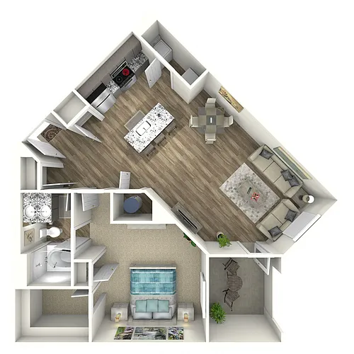 Floor plan Midtown