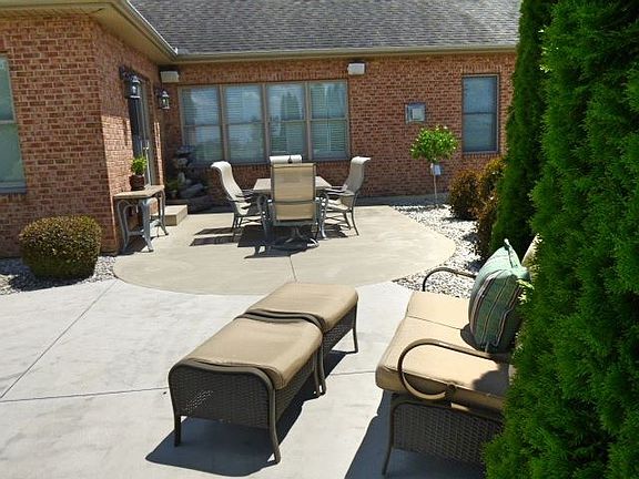 Back Patio + Seating Area
