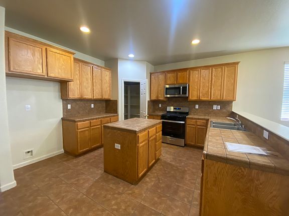 Kitchen comes with Stove, microwave and dishwasher.