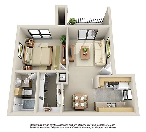 Floor plan A1