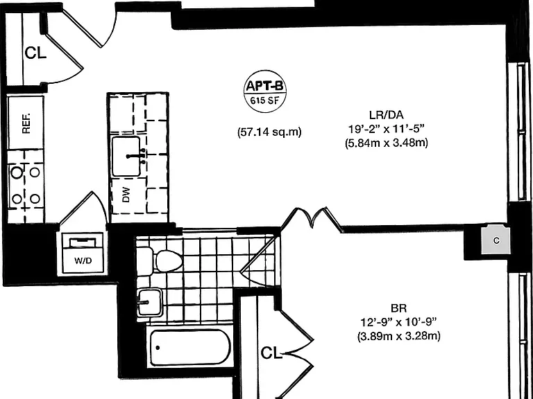 306 Gold St #14B — Photo 14