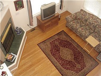 View from loft, lots of natural light