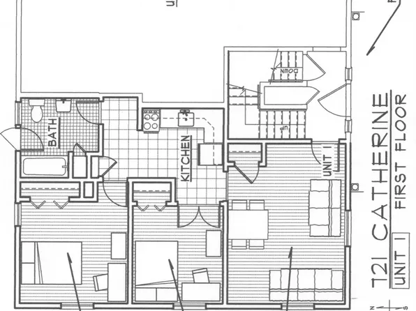 721 Catherine St APT 1, Ann Arbor, MI 48104