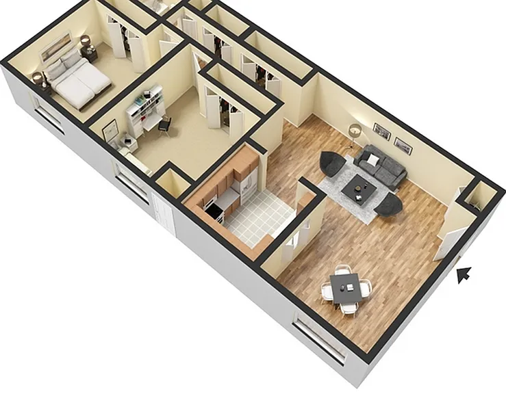 Floor Plan 201 Floor Plan 201