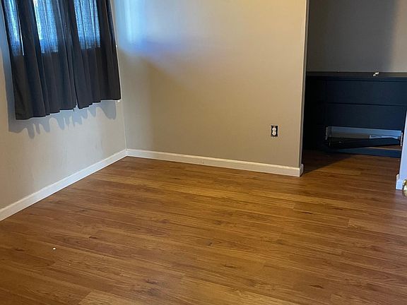 Bedroom with walk-in closet.