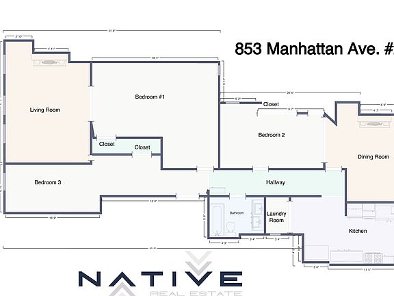 2nd image of 853 Manhattan Ave APT 1