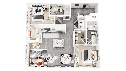Floor plan B3