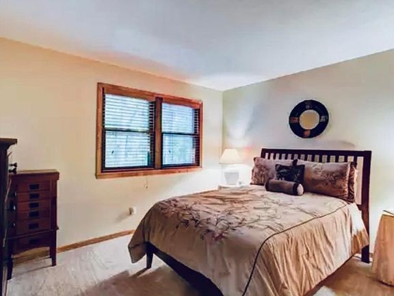 Lower level: bedroom