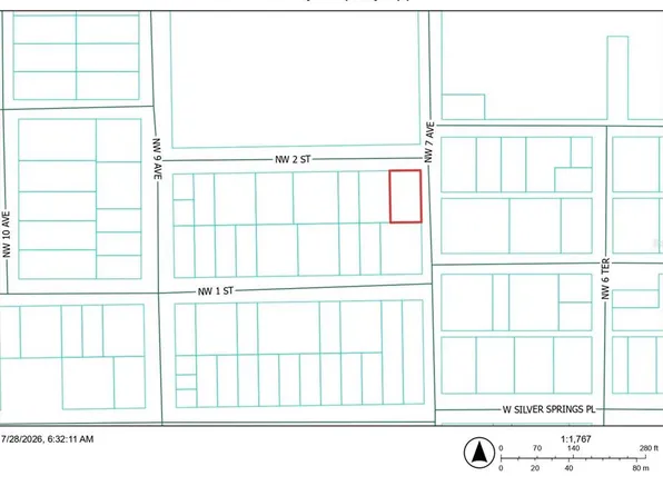 710 NW 2ND STREET LOT 1, OCALA, FL 34475