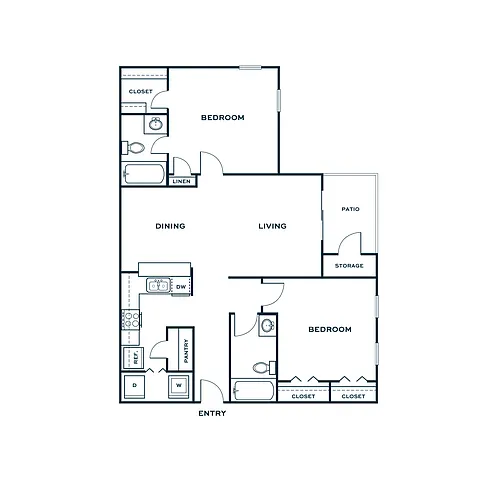 Floor plan B1 Traditional