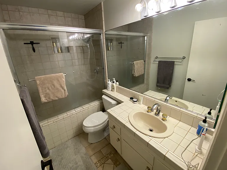 Shared bathroom.