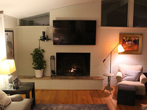 Wood Burning Fireplace