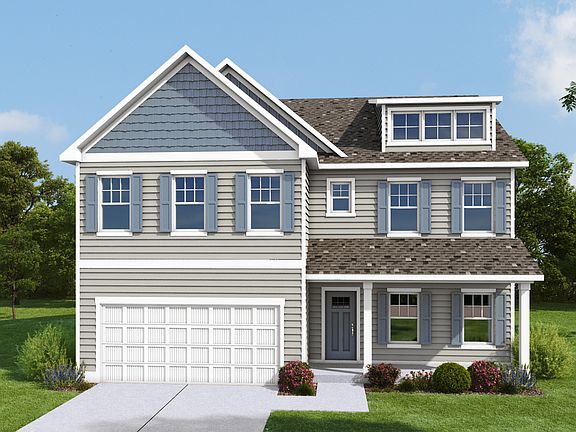 Elevation C with Optional Dormer