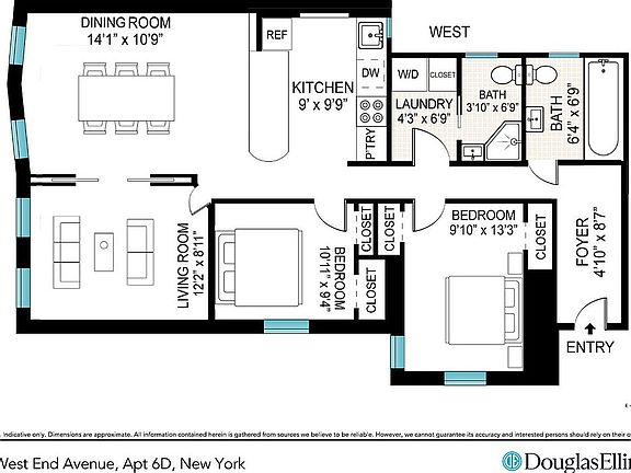2nd image of 839 W End Ave APT 6D