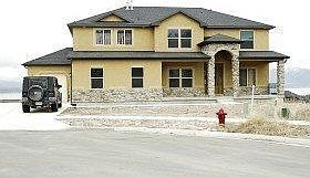 Front of home.