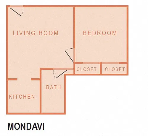 Floor plan Mondavi