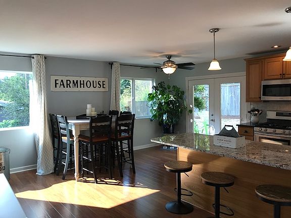 Updated, bright kitchen
