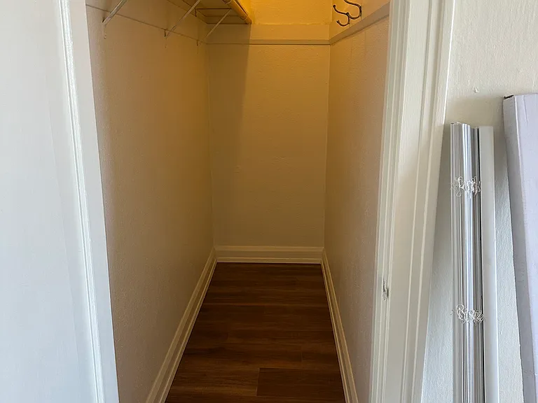 Nice walk in closet space.