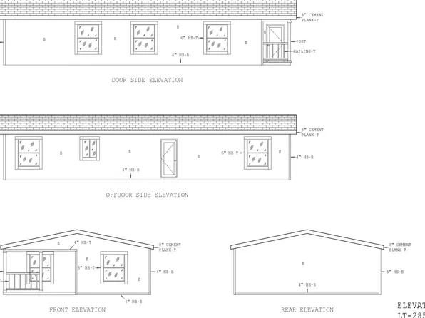 Cavco LT-28523B Plan, Quail Ridge Estates