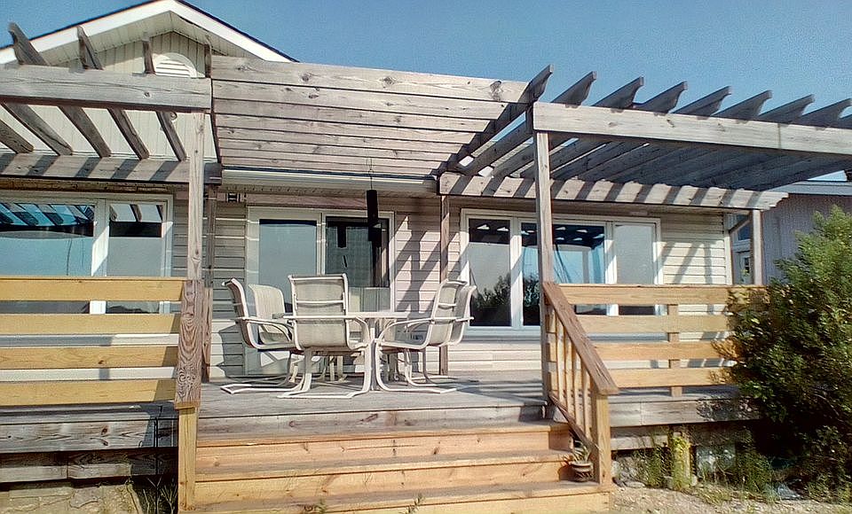 Waterside porch
