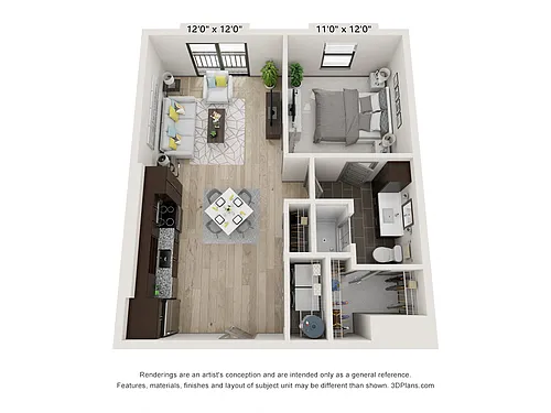 Floor plan The Tyler - A3