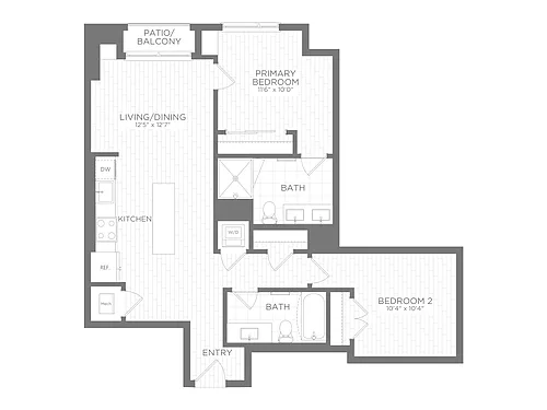 Floor plan B21