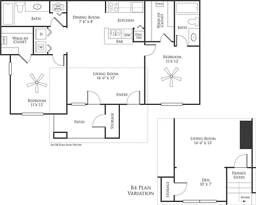 Floor plan B4