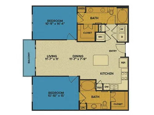 Floor plan B2