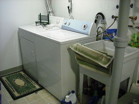 seperate room for laundry