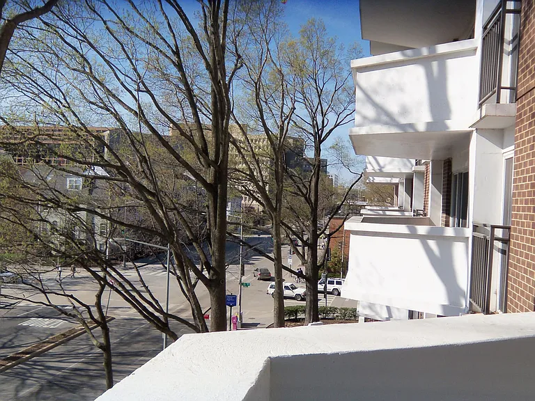 View from balcony