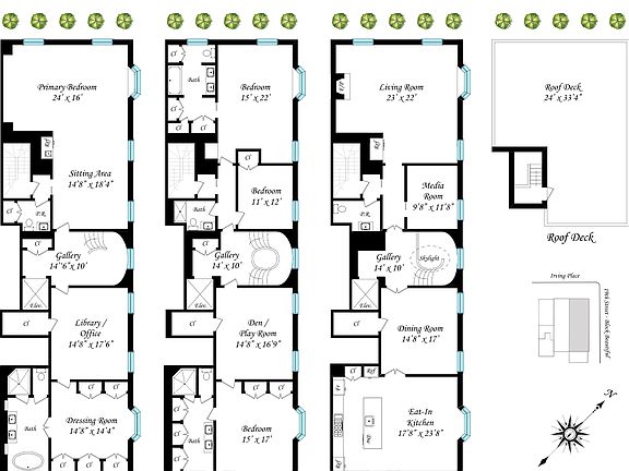 2nd image of 78 Irving Pl