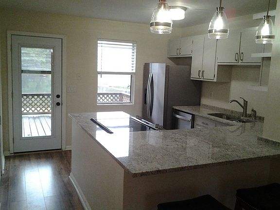 Open to Views & Your Large Private Deck. New Stainless Appliances, New lighting with Dimmers, New Flooring. Super chic.