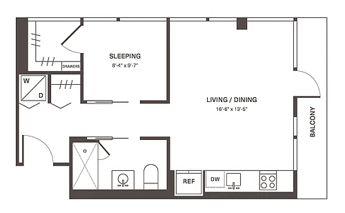 Floor plan M8B