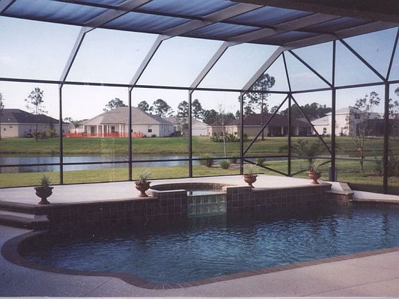 heated pool and spa