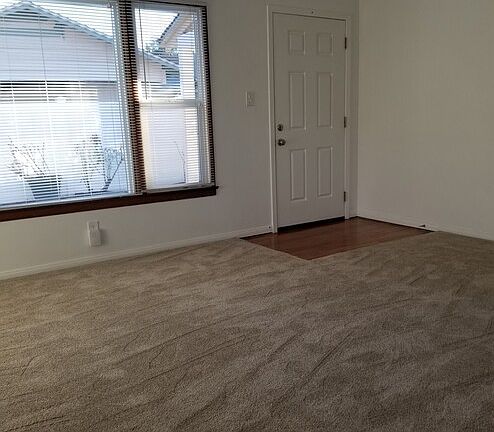 Clean carpets. Lots of natural light.