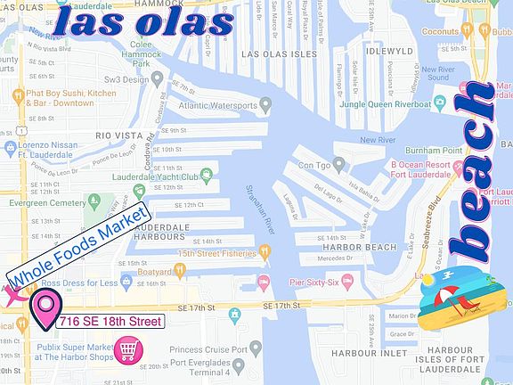 Location, location, location. Close to shopping, restaurants and entertainment. Sand and surf minutes from unit. Whole Foods and Publix are within walking distant.