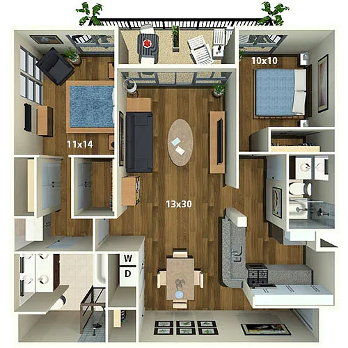 Floor plan Sunset