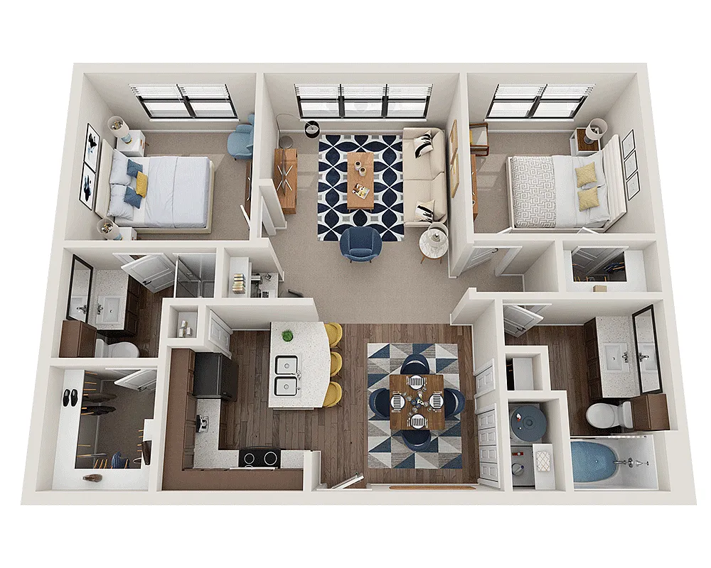 Floor plan B2A