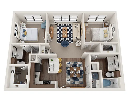 Floor plan B2A
